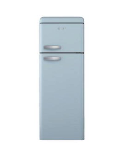 Swan Sr11010Bln 55Cm Retro Top Mount Fridge Freezer - Blue Swan Sr11010Bln 55Cm Retro Top Mount Fridge Freezer - Blue